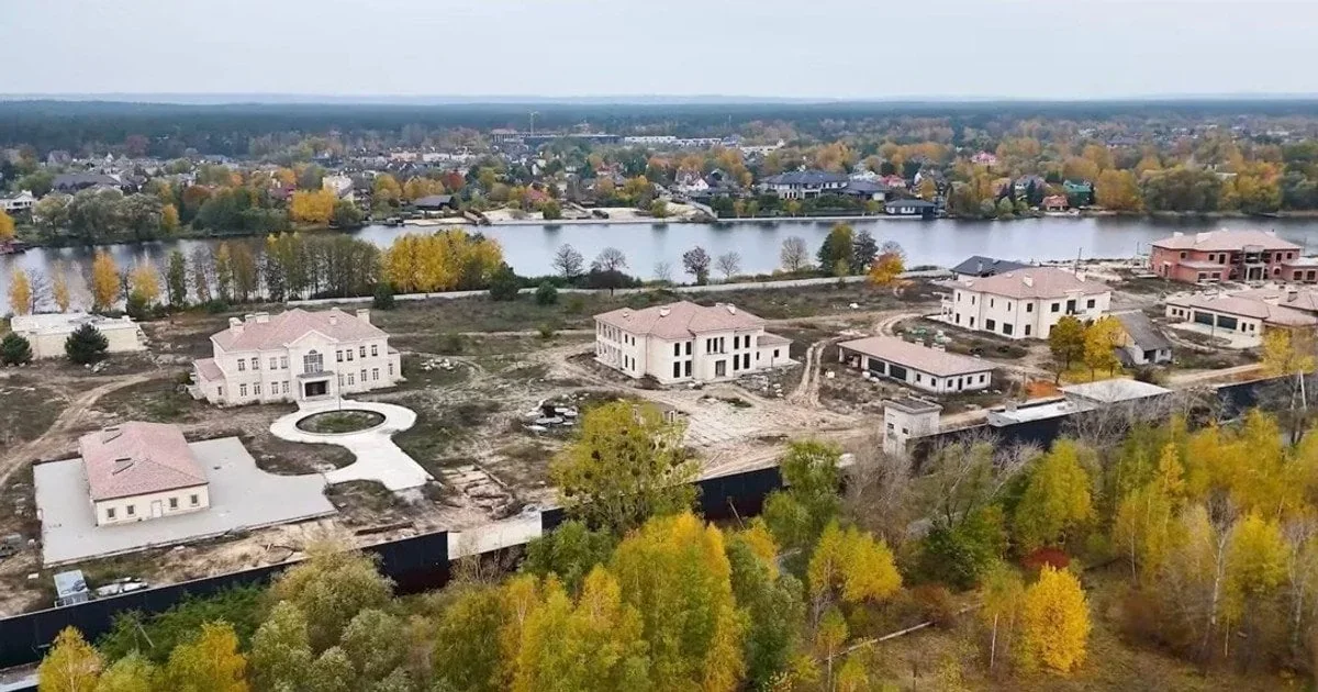 Елітні особняки в Козині, де розслідують відмивання 460 млн грн